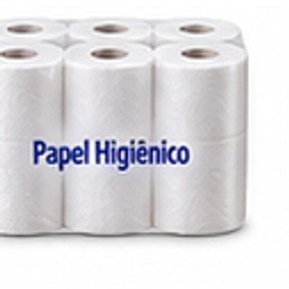 Papel higiênico 12 rolos